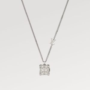 LOUIS VUITTON トランクロケットペンダントネックレス   Ref：M00527