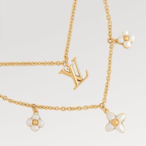 LOUIS VUITTON ネックレス･LV フローラグラム   Ref：M00981