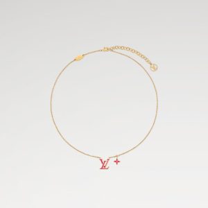 LOUIS VUITTON アイコニック エナメル ネックレス   Ref：M01094