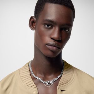 LOUIS VUITTON スパイク ネックレス   Ref：M01383