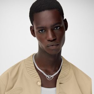 LOUIS VUITTON スパイク ネックレス   Ref：M01383