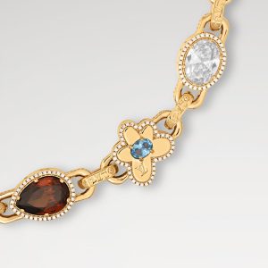 LOUIS VUITTON パラダイスストーンネックレス   Ref：M01875