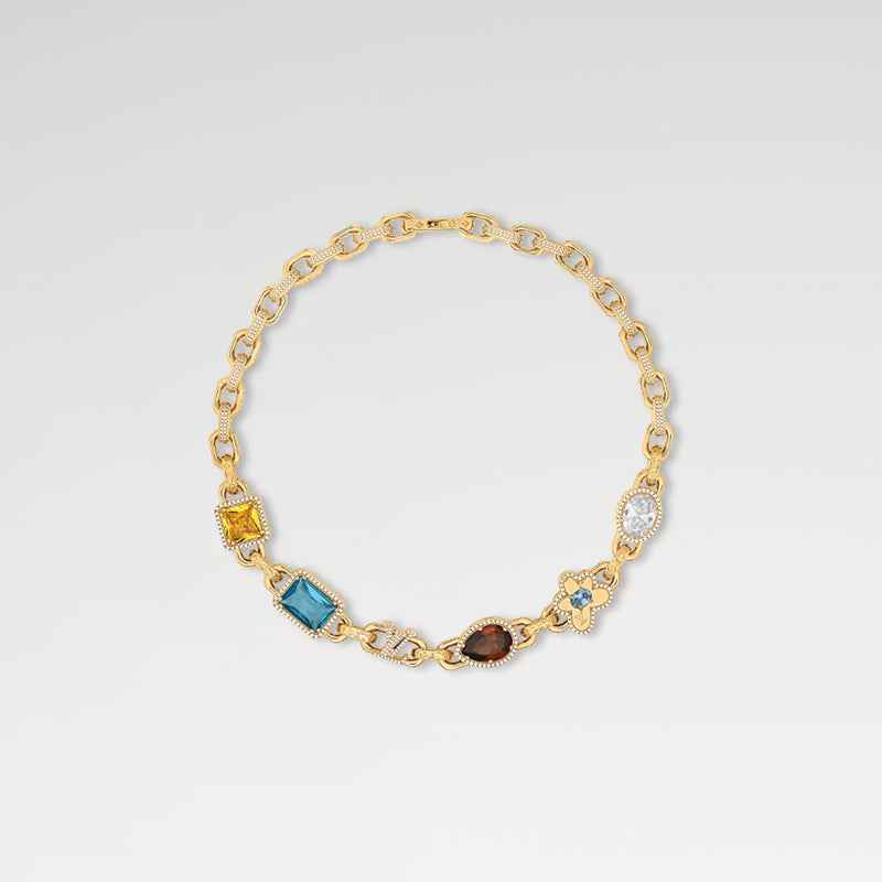 LOUIS VUITTON パラダイスストーンネックレス   Ref：M01875