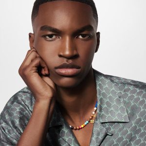 LOUIS VUITTON サーフィン ビーズ ネックレス   Ref：M01891