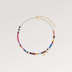 LOUIS VUITTON サーフィン ビーズ ネックレス   Ref：M01891