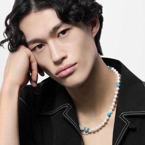 LOUIS VUITTON ネックレス･ターコイズロデオ   Ref：M02058