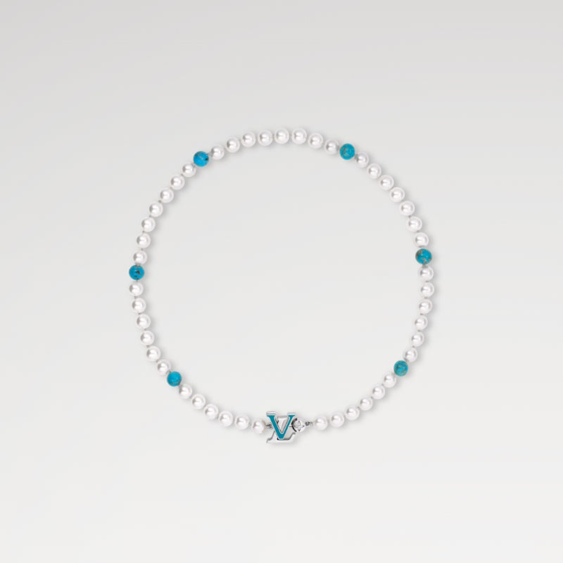 LOUIS VUITTON ネックレス･ターコイズロデオ   Ref：M02058
