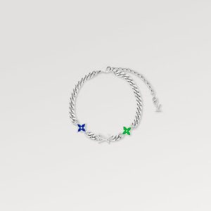 LOUIS VUITTON モノグラム ロウ ブレスレット   Ref：M1599A