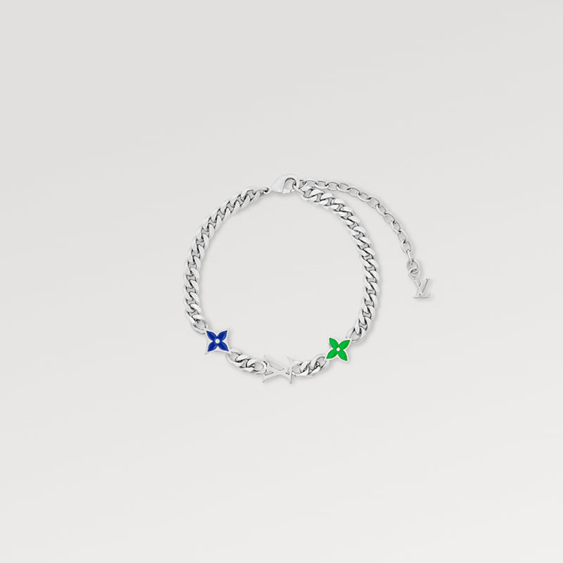 LOUIS VUITTON モノグラム ロウ ブレスレット   Ref：M1599A