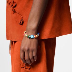 LOUIS VUITTON サーフィン フラワー ブレスレット   Ref：M1603A