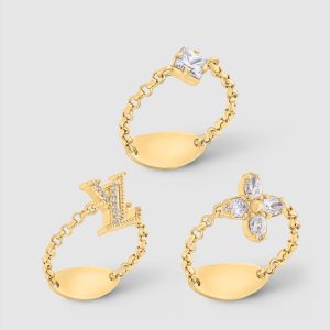 LOUIS VUITTON セット リング･レディLV Ref：M1604M