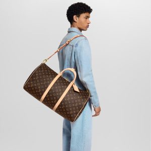 LOUIS VUITTON   キーポル･バンドリエール 50 モン･モノグラム   Ref：P01945