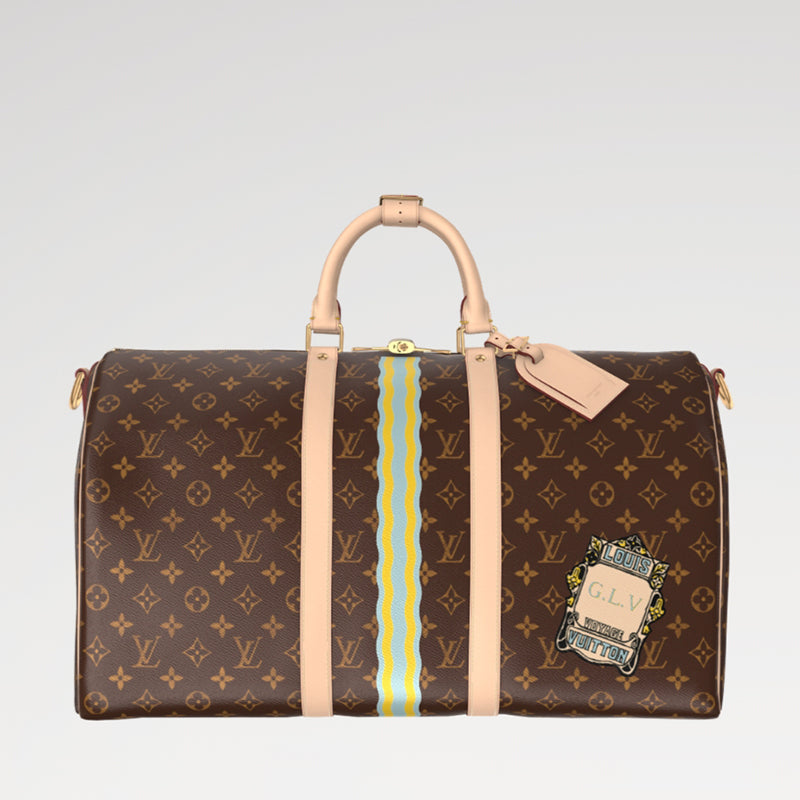 LOUIS VUITTON   キーポル･バンドリエール 50 モン･モノグラム   Ref：P01945