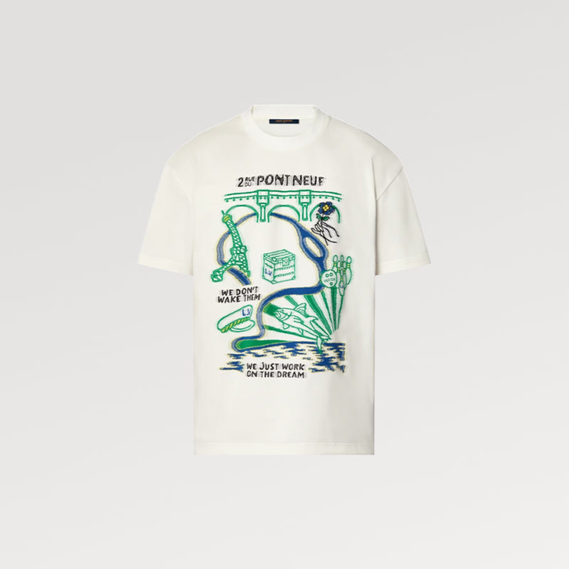 LOUIS VUITTON インターシャTシャツ