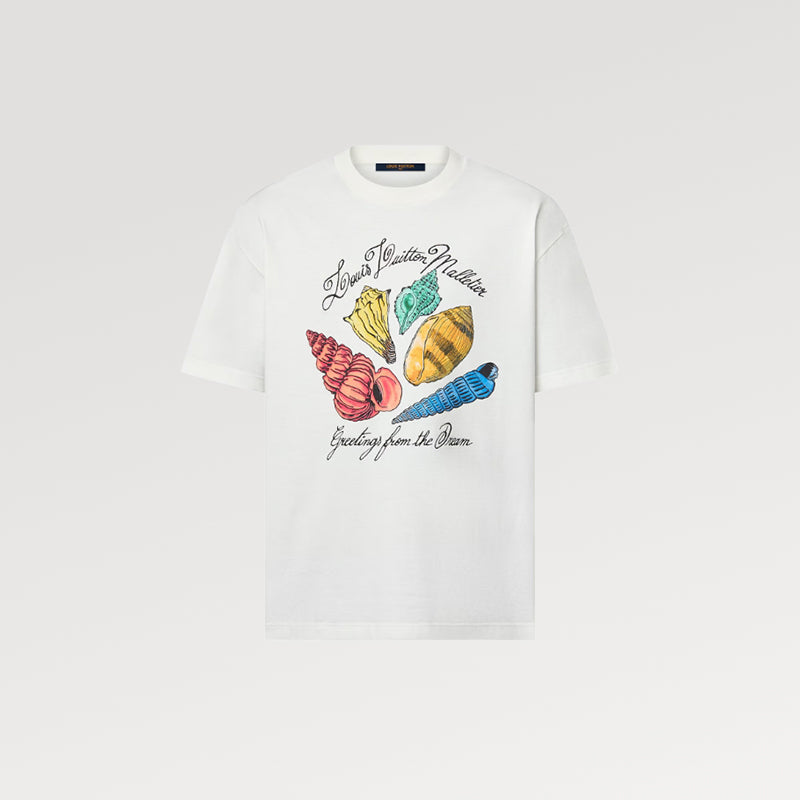 LOUIS VUITTON プリントコットン半袖